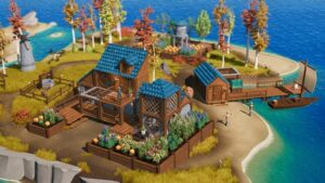 Len’s Island Build Fight & Farm in a Mystical Paradise