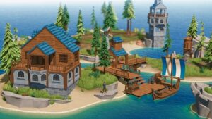 Len’s Island Build Fight & Farm in a Mystical Paradise
