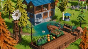 Len’s Island Build Fight & Farm in a Mystical Paradise